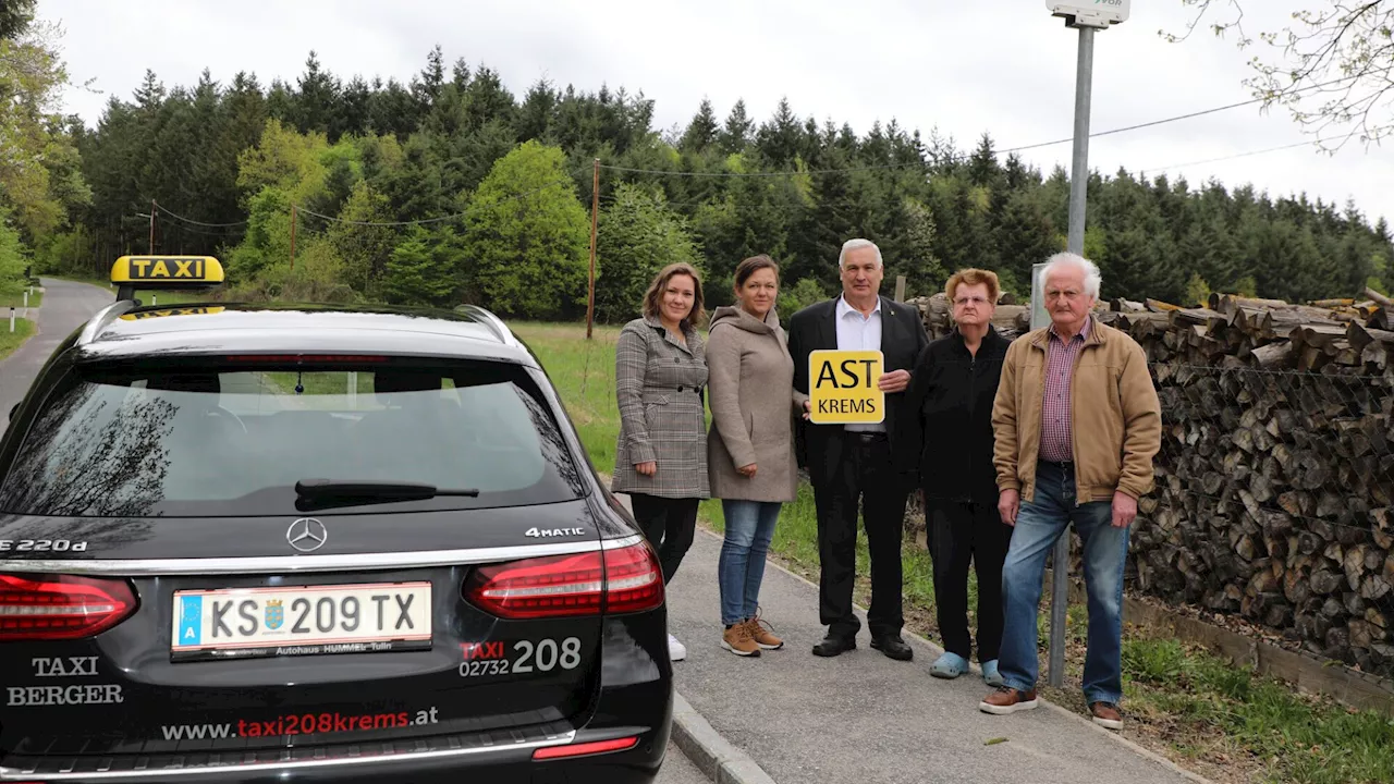 Kremser Anrufsammeltaxi hält nun auch in Scheibenhof