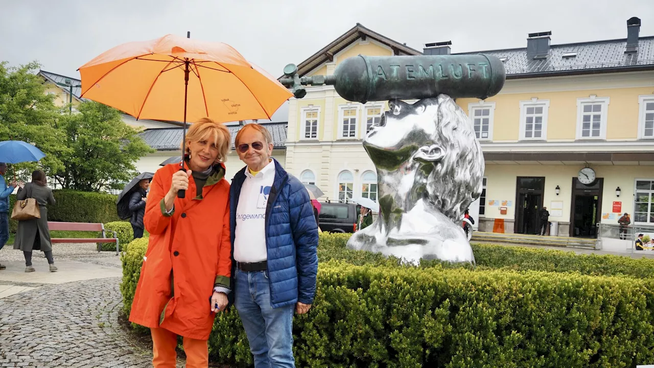 Kunstwerk aus Mödling steht in der Kulturhauptstadt Bad Ischl