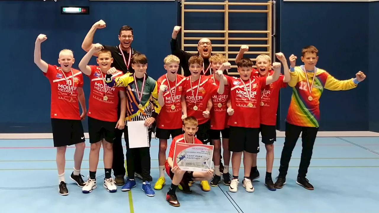 SMS Gföhl: Burschen-Handball-Team im Bundesfinale