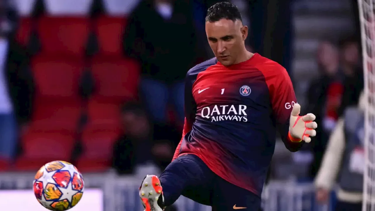 Nueva baja para el PSG: Keylor Navas se despidió