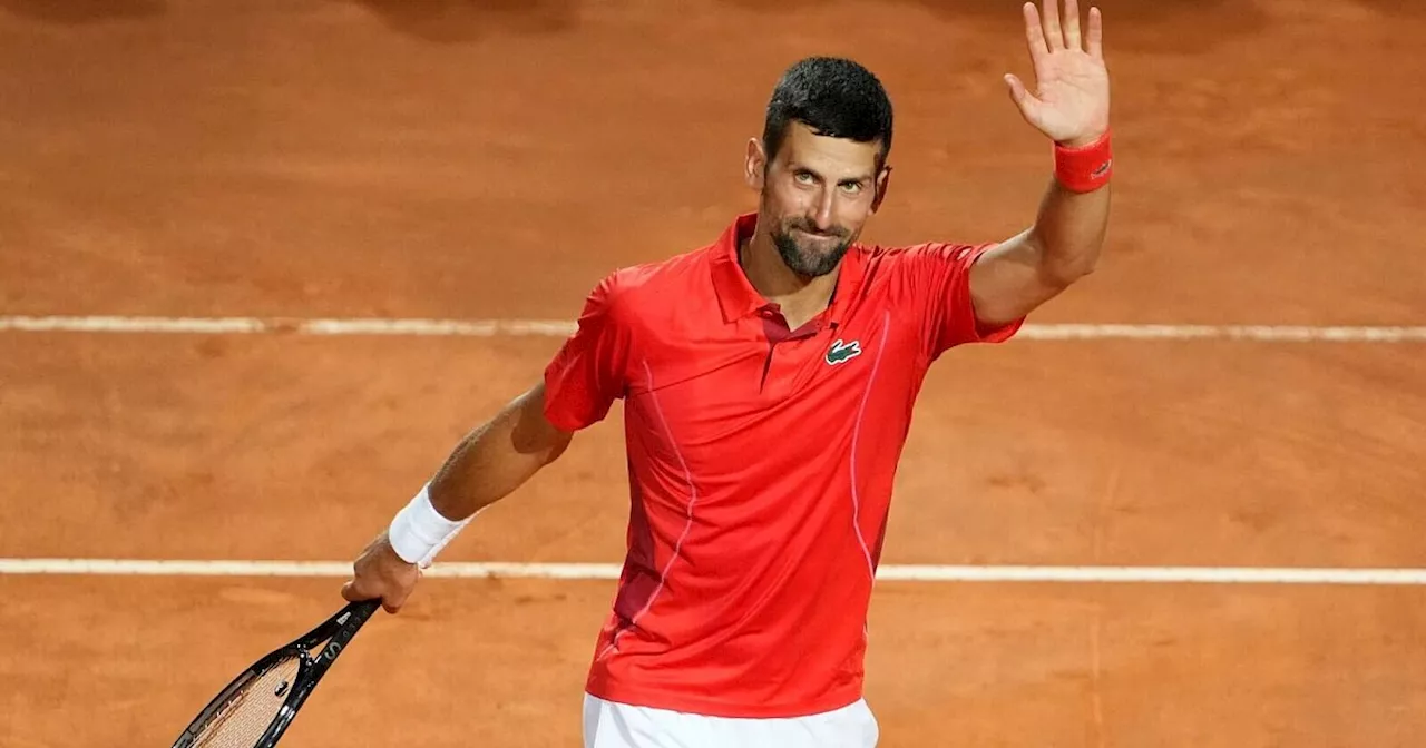 Desolater Djokovic verliert Drittrunden-Match in Rom