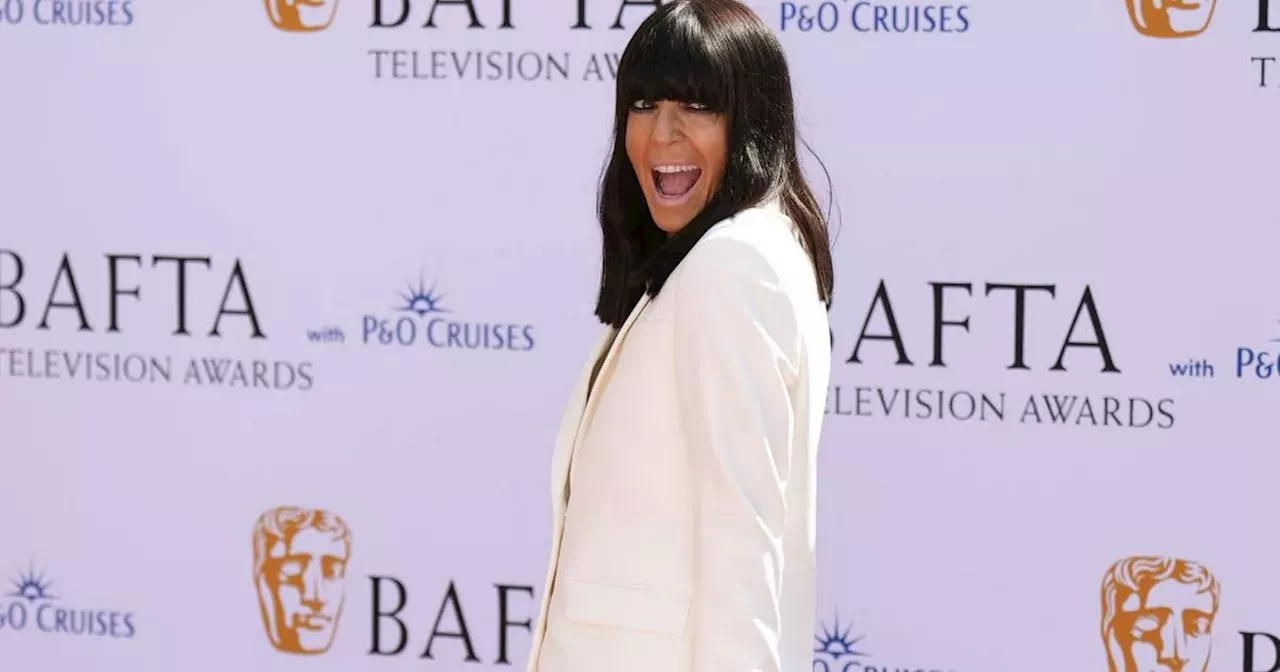 Claudia Winkleman's white BAFTAS suit is must-have for summer- shop similar here