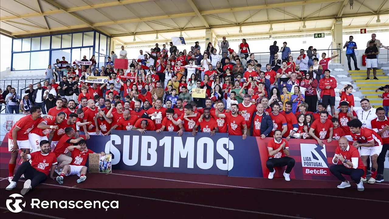 Nacional e Santa Clara sobem à I Liga de futebol