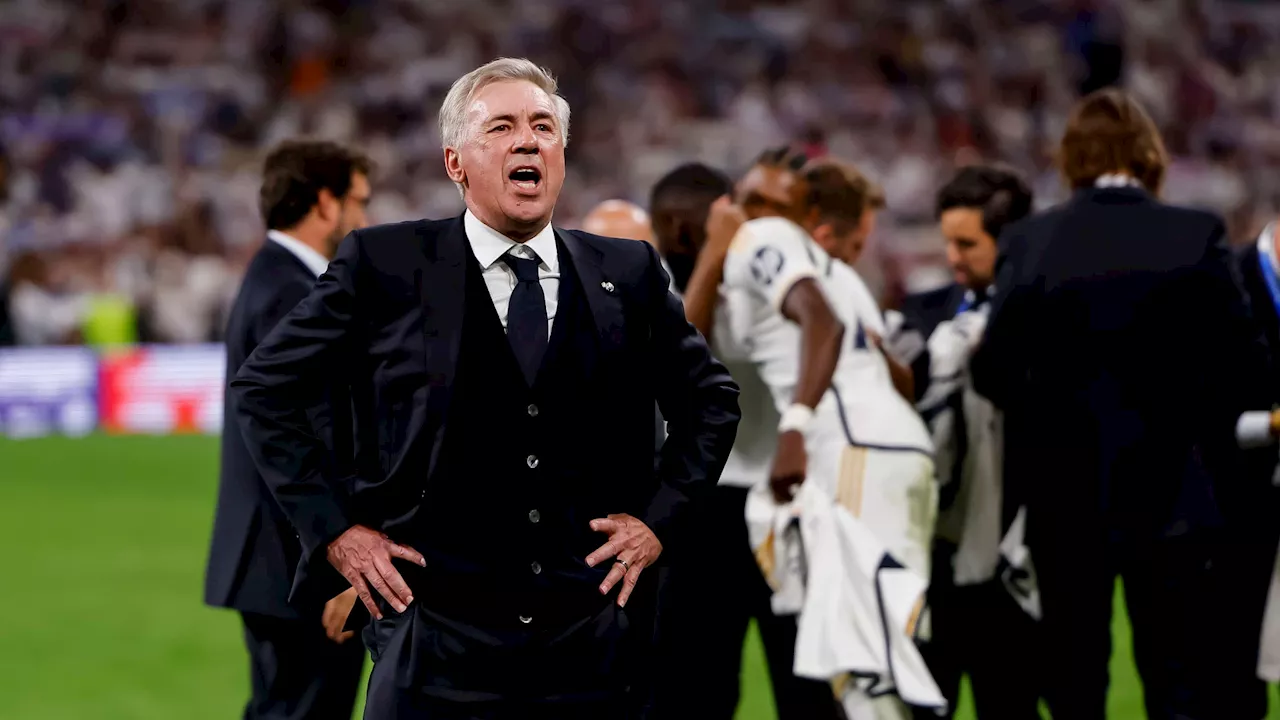 Real Madrid: quand Carlo Ancelotti s'improvise chanteur pour la célébration du 36e titre en Liga