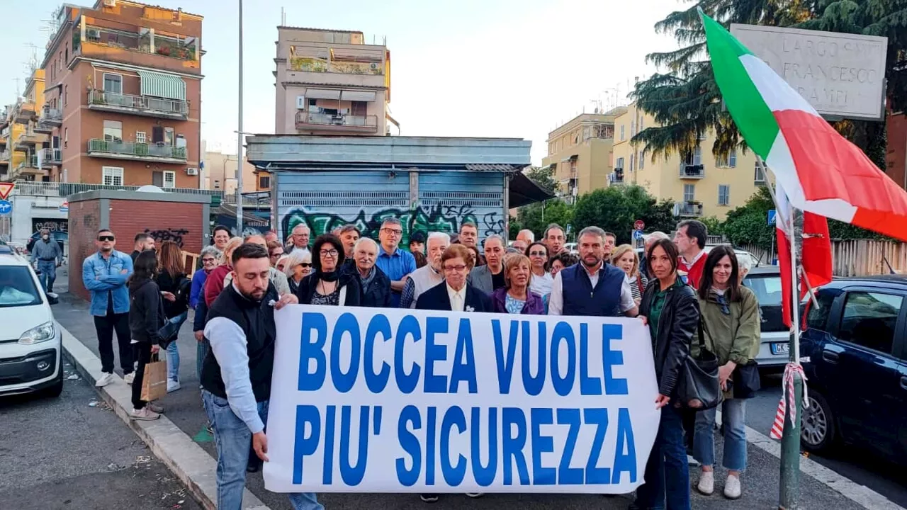 'Boccea vuole più sicurezza': cittadini in piazza e ora arrivano le sentinelle civiche