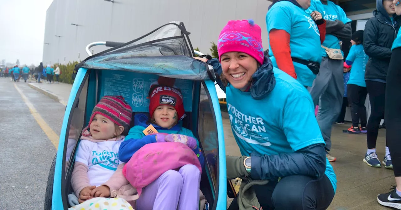 IN PHOTO: Teal to Heal run defies rain for good cause in Membertou