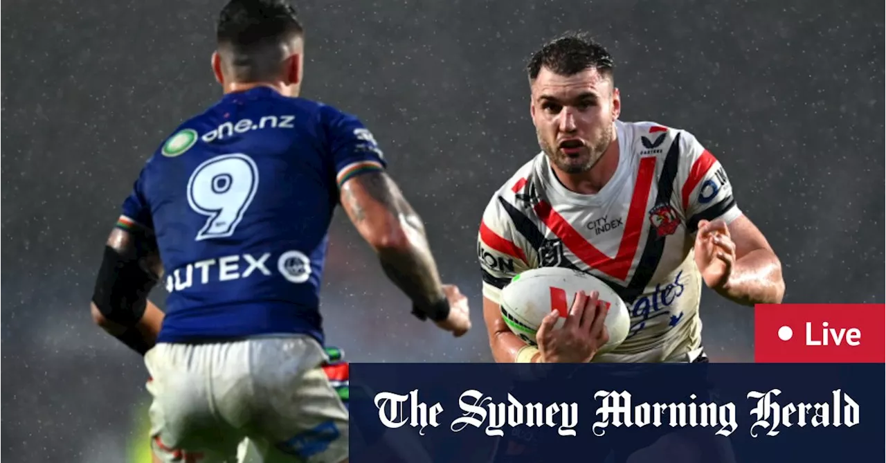 NRL Round 10 LIVE: Sydney Roosters v Warriors at Allianz Stadium