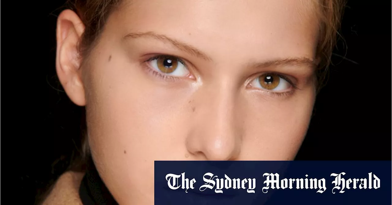 Skinnier, lighter eyebrows are back, but with a modern twist