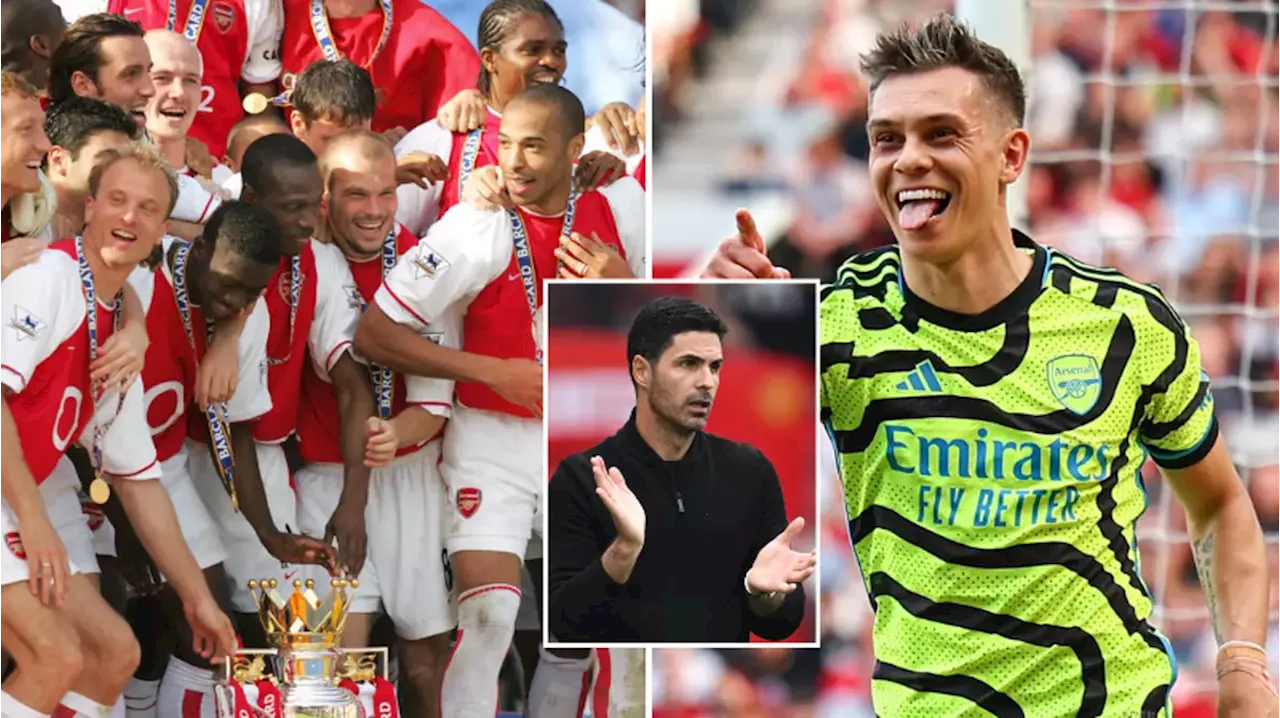 Arsenal break incredible record set by Invincibles after Manchester United win