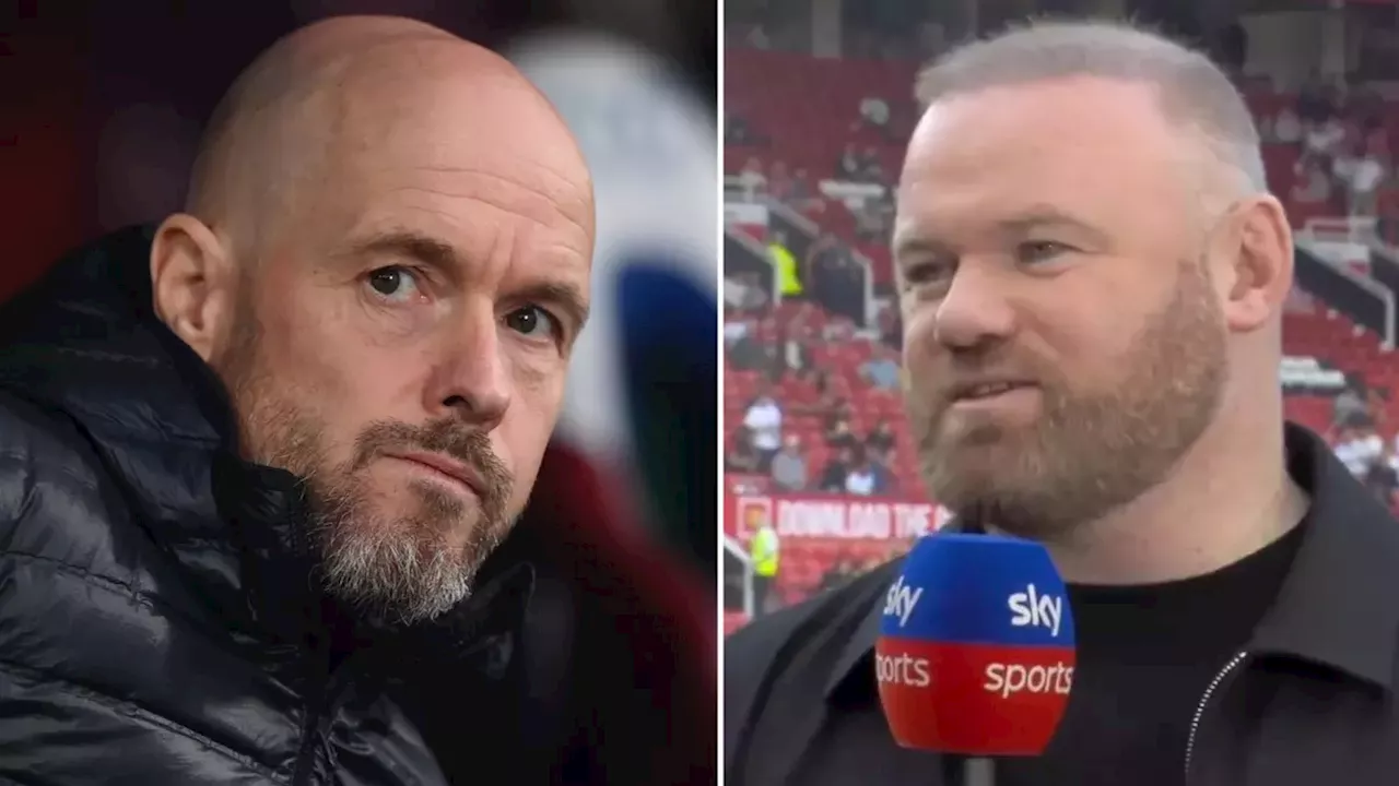 Wayne Rooney delivers brutal assessment of Erik ten Hag’s time in charge of Man Utd