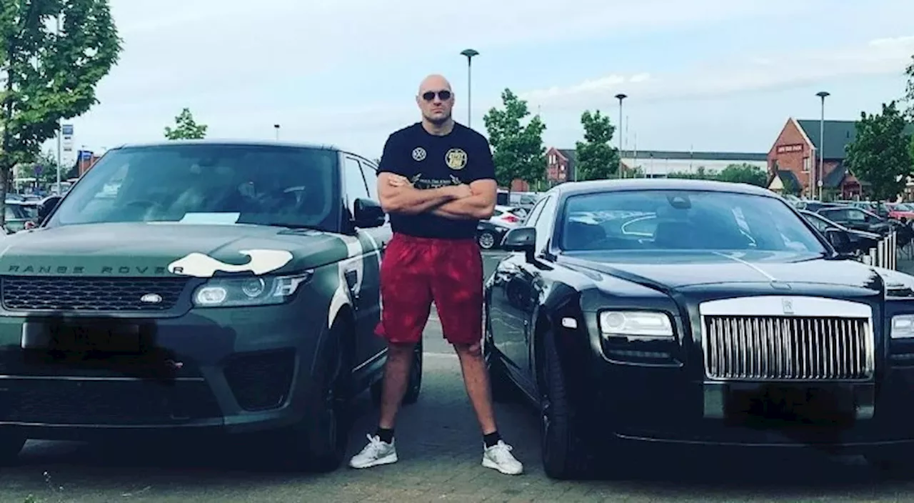 Tyson Fury bought first car for £60 at 10 years old – now he owns fleet worth millions ahead of Oleksandr U...