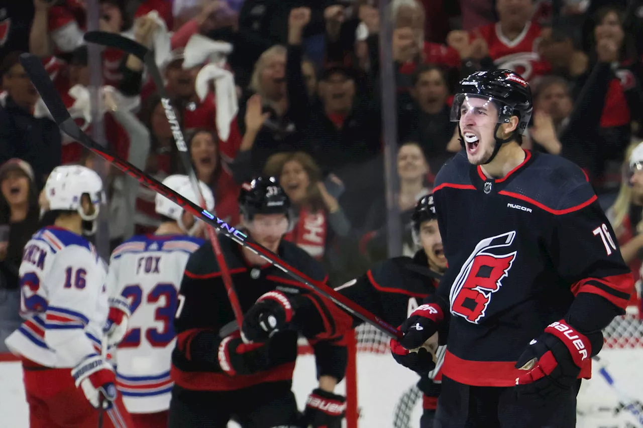 How a late power-play goal in Game 4 kept Hurricanes alive vs. Rangers: 5 takeaways