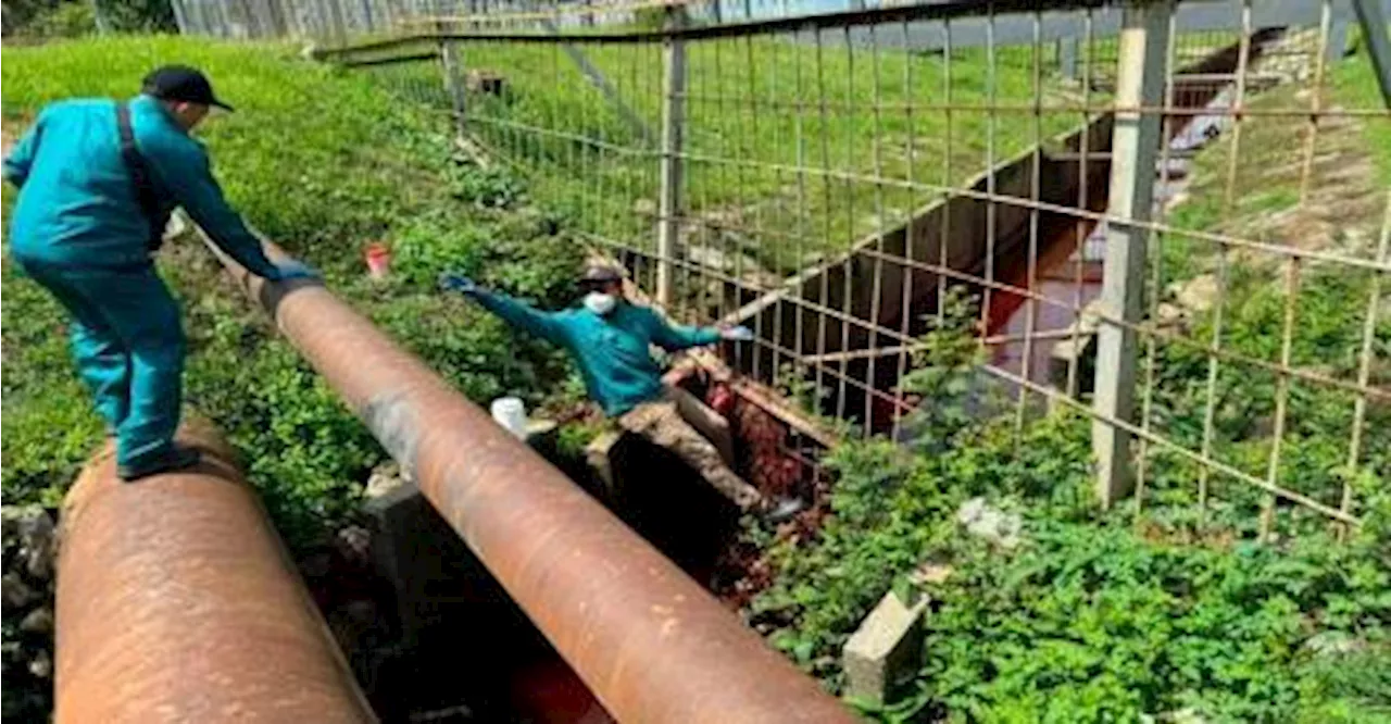 JAS siasat punca Sungai Padang Terap tercemar bahan berwarna merah