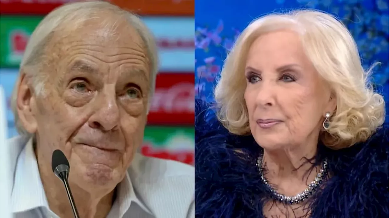 Mirtha Legrand reveló el motivo por el que César Luis Menotti nunca fue a su programa