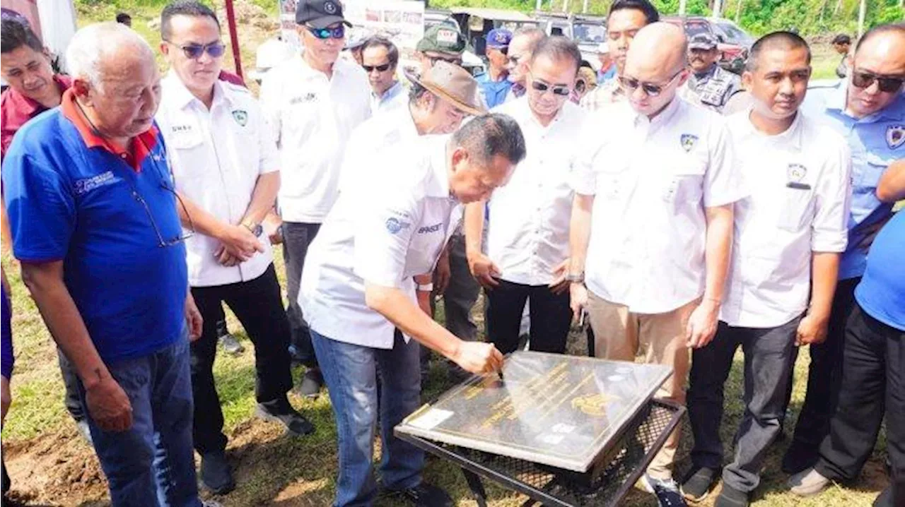 Bamsoet Lakukan Peletakan Batu Pertama Pembangunan Sirkuit Off Road Ujung Kulon Raceway Banten