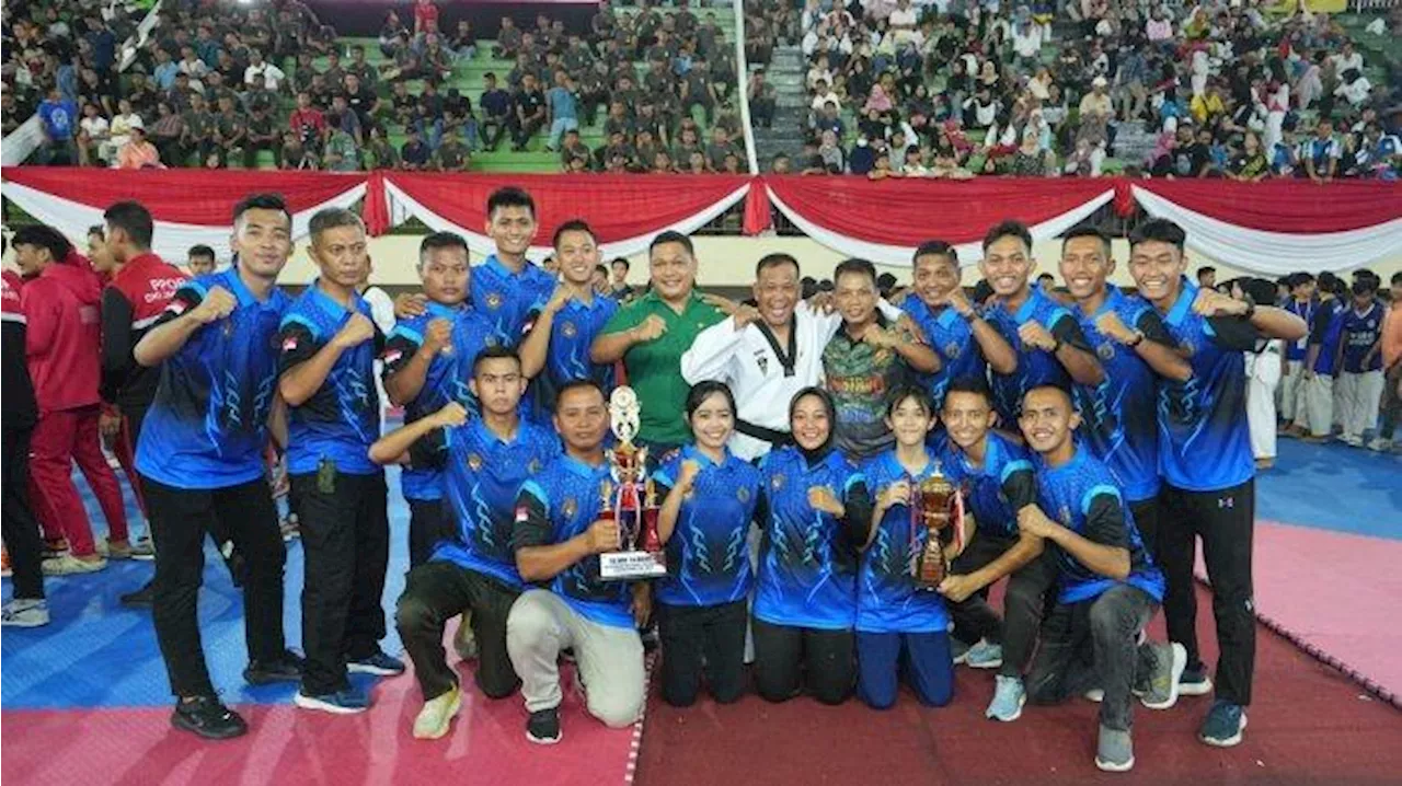 Pelatda DKI Jakarta dan Gharba Presisi Polri Juara Kejuaraan Taekwondo Pangkostrad Cup 2024