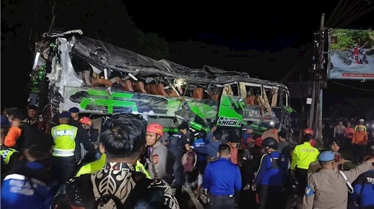 Spesifikasi Bus Trans Putera Fajar yang Kecelakaan di Subang dan Tewaskan Belasan Siswa SMK Depok