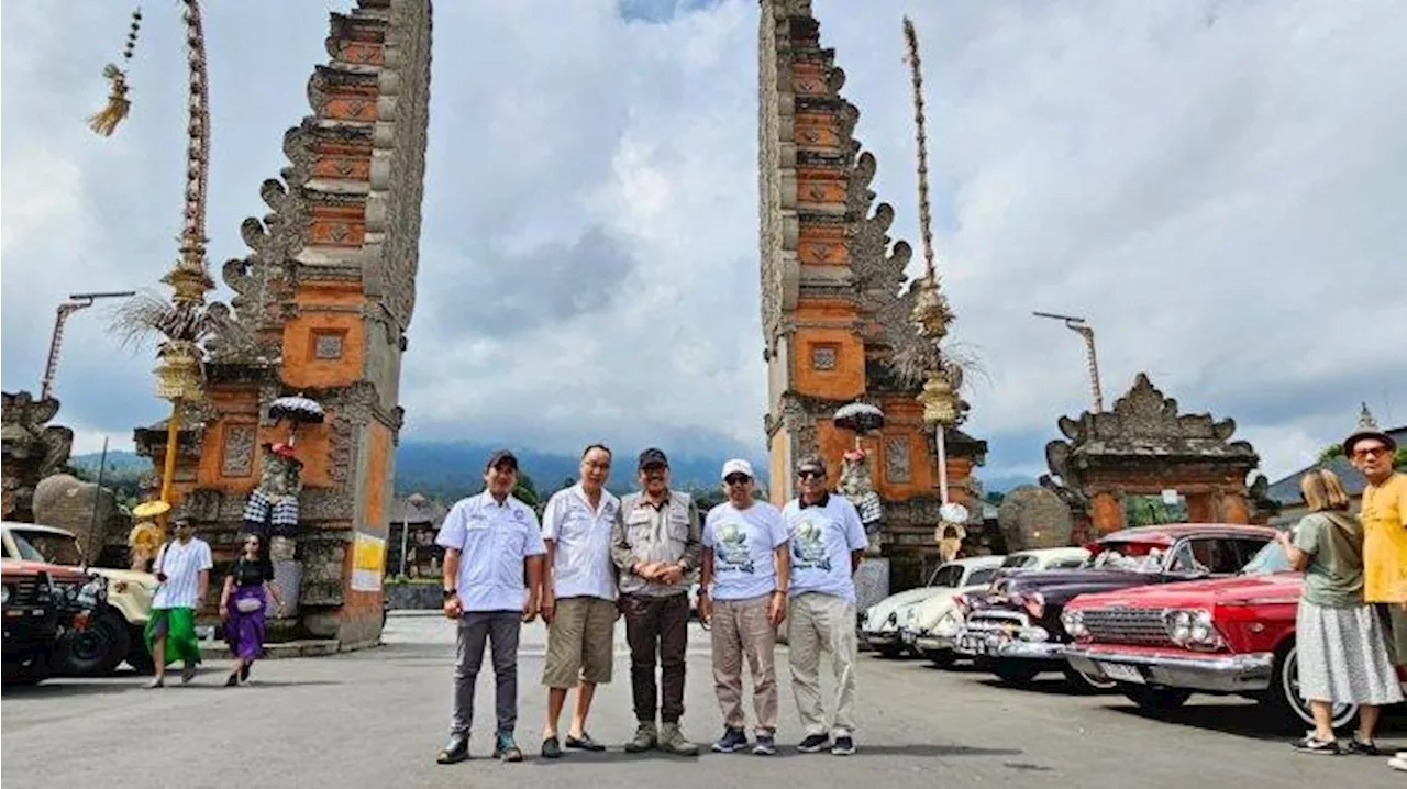 Touring PPKMI Bali ke Pura Besakih, Ajang Silaturahmi Penggemar Otomotif