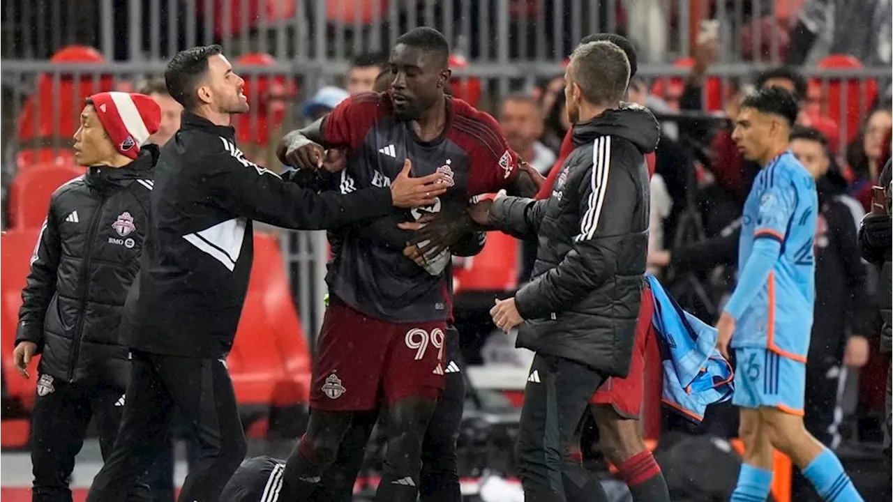 Bad blood boils over between Toronto FC and NYCFC in ugly post-game melee