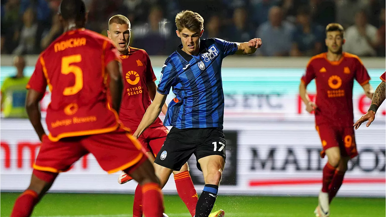 De Ketelaere's brace boosts Atalanta's Champions League chances with win against rival Roma