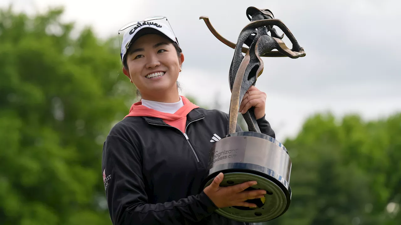 Zhang rallies late to beat Sagstrom, end Korda's bid for history