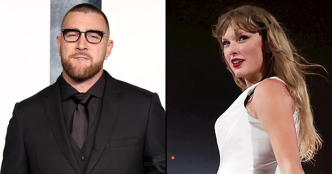 Travis Kelce Sings Along to Taylor Swift's So High School Performance