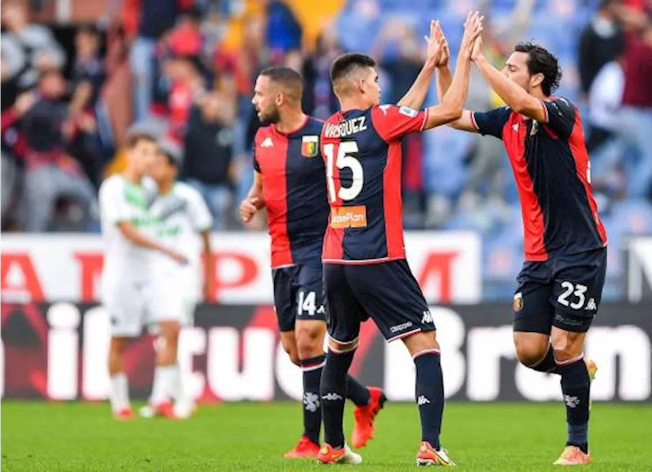 Johan Vásquez lidera el triunfo del Genoa sobre el Sassuolo en la Serie A