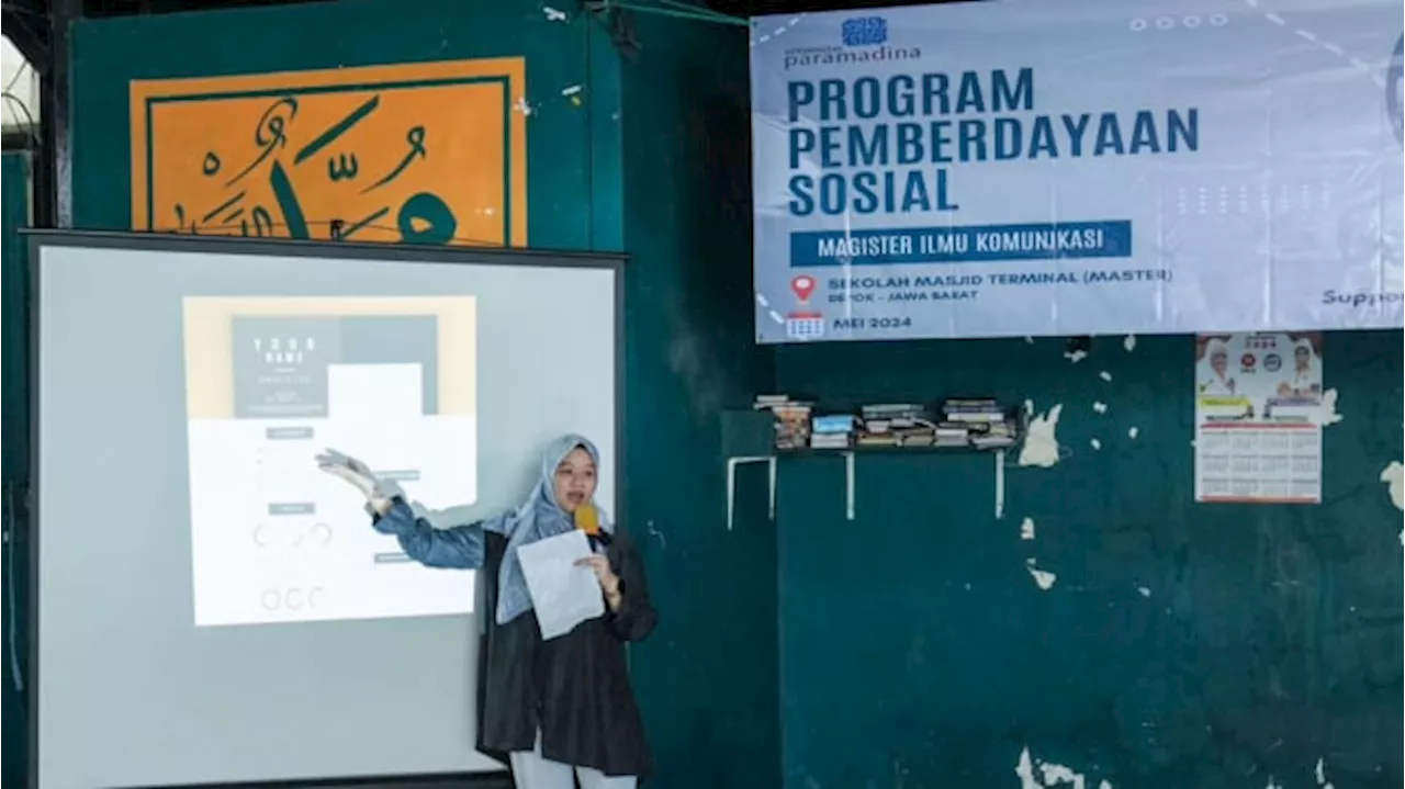 Program Pemberdayaan Sosial Mahasiswa Magister Ilmu Komunikasi Universitas Paramadina