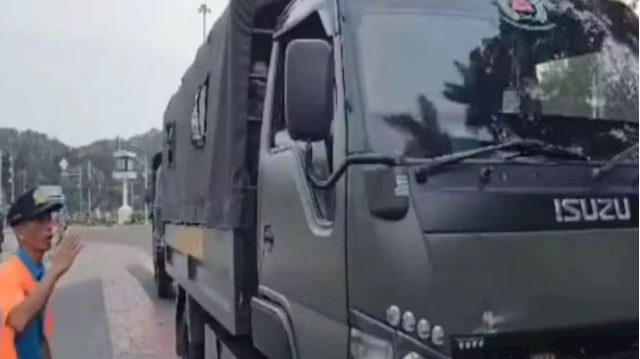 Truk TNI Melintas di Jalur CFD Jakarta, Kapendam Jaya Minta Maaf