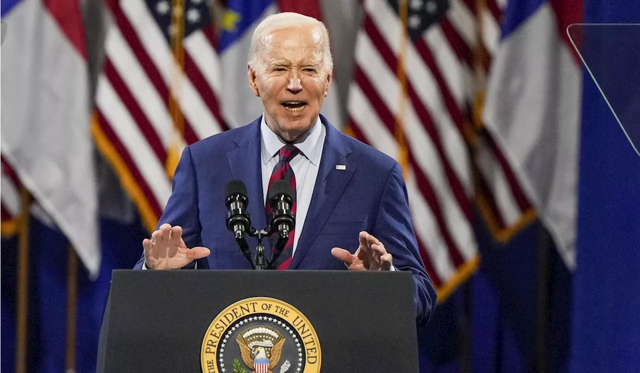 Joe Biden tells supporters that Donald Trump is 'clearly unhinged'