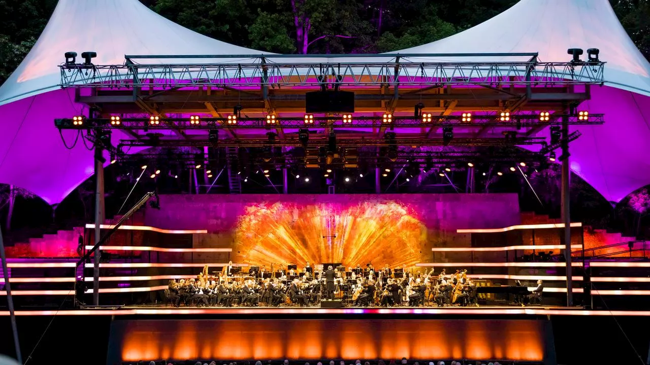 Die Wiener Philharmoniker in der Waldbühne Berlin