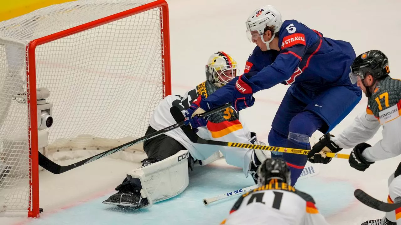 1:6 bei Eishockey-WM: USA lassen Deutschland keine Chance