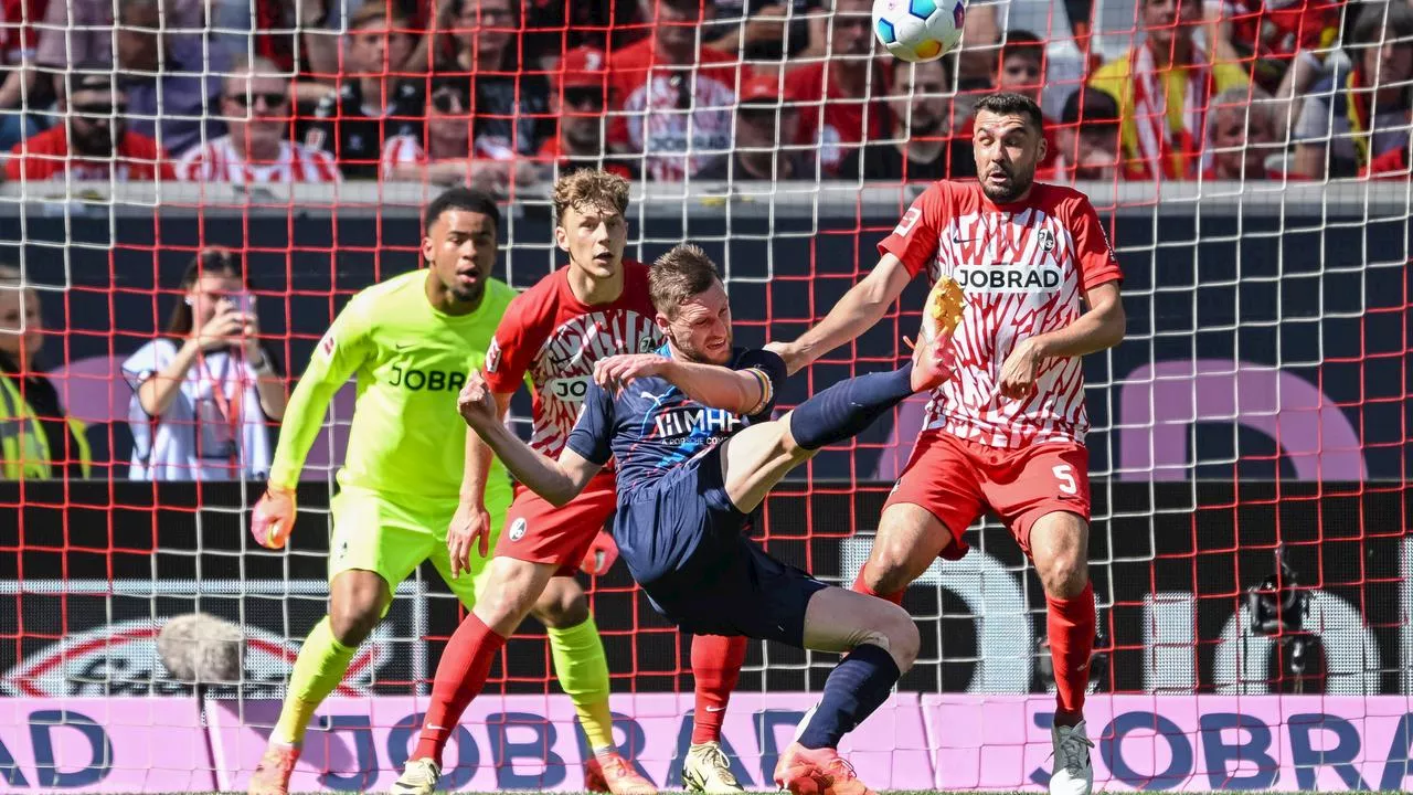 Bundesliga: Freiburg muss um Europa League wieder bangen