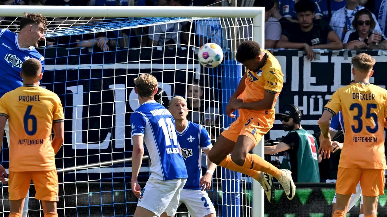 Bundesliga: Hoffenheim gibt Darmstadt halbes Dutzend mit