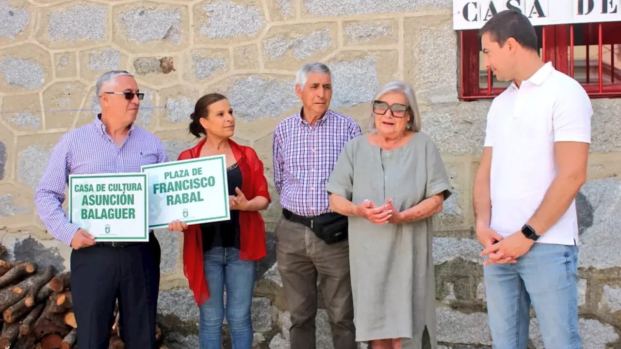 Ayuso pide 'rectificar' al PP de Alpedrete tras retirar el nombre de Paco Rabal y Asunción Balaguer a una plaza y la casa de la cultura