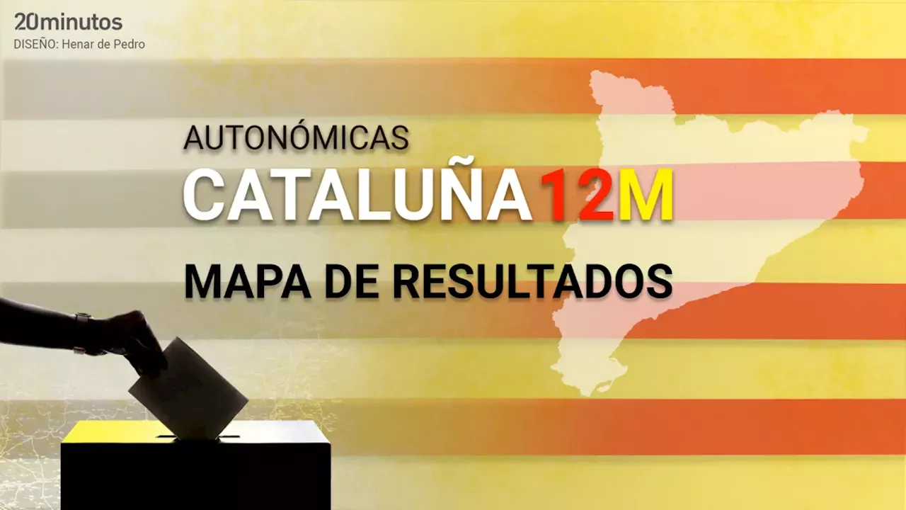 Cataluña Mapa de las elecciones en Cataluña 2024 consulta todos los