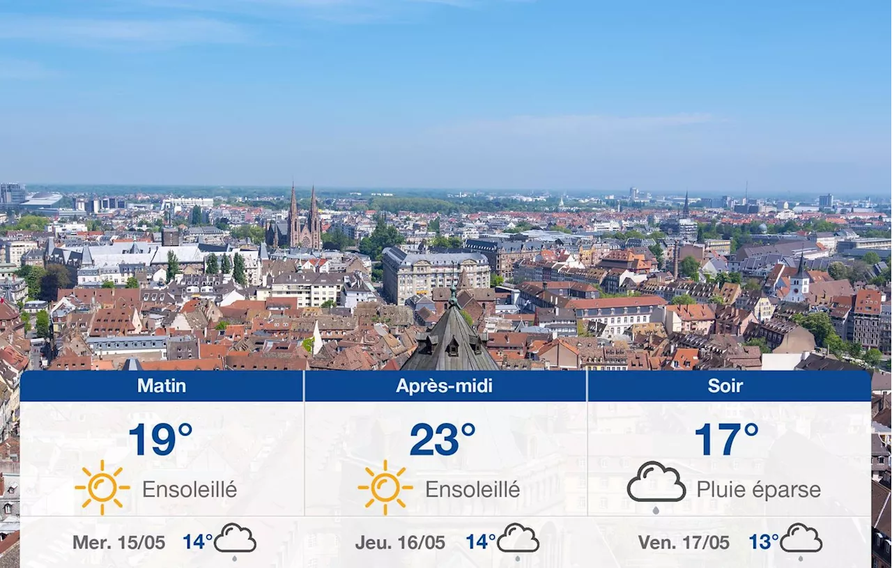 Météo Strasbourg: prévisions du mardi 14 mai 2024