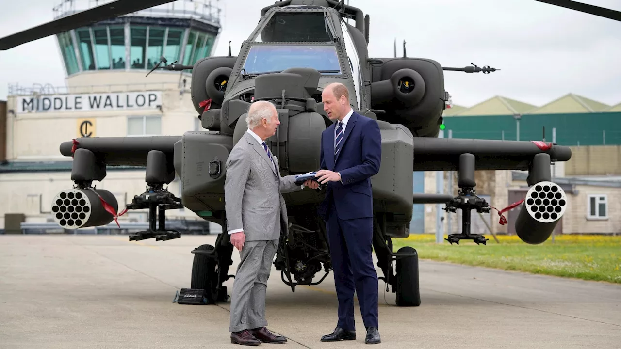 King Charles gives Prince William a military title with close ties to Prince Harry