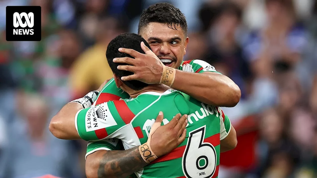 Latrell Mitchell and Cody Walker allegedly racially abused during South Sydney Rabbitohs' NRL game at Kogarah