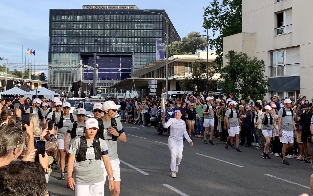 Montpellier : la ferveur populaire au rendez-vous de la flamme olympique