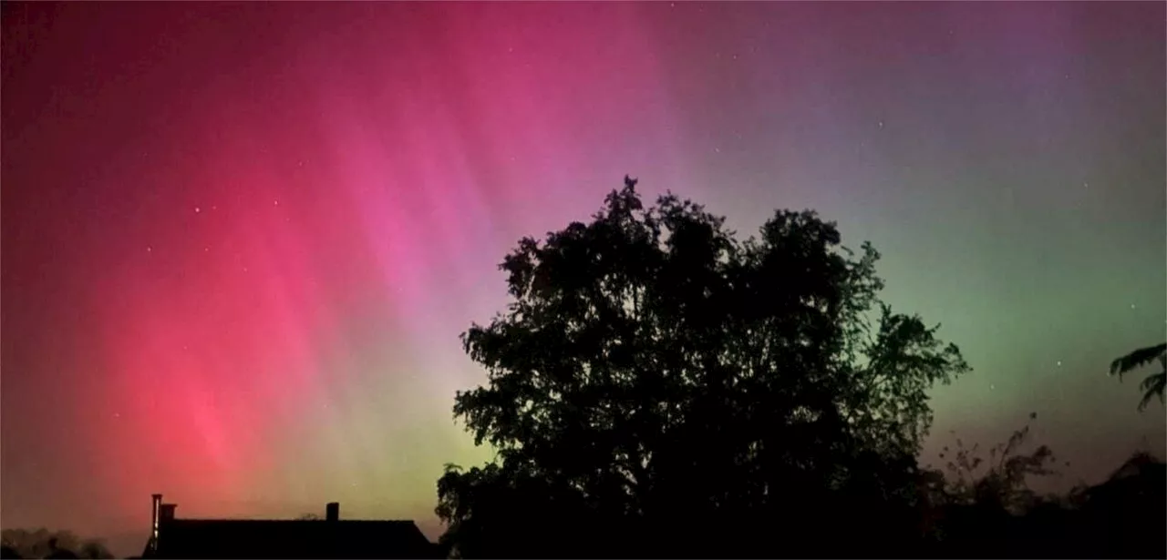 Pays de Vitré : de magnifiques aurores boréales observées dans le ciel