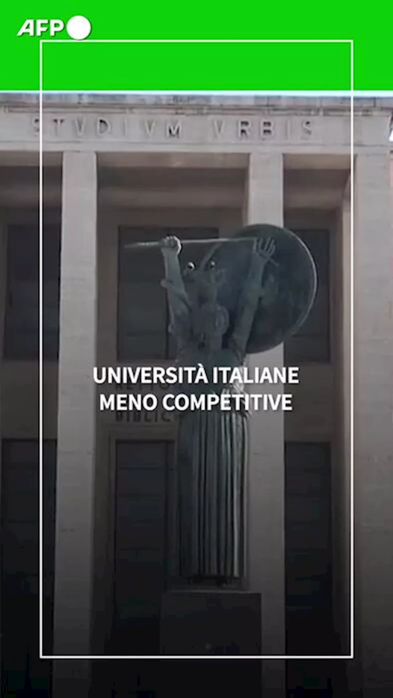 Classifica Cwur, le universita' italiane sono meno competitive