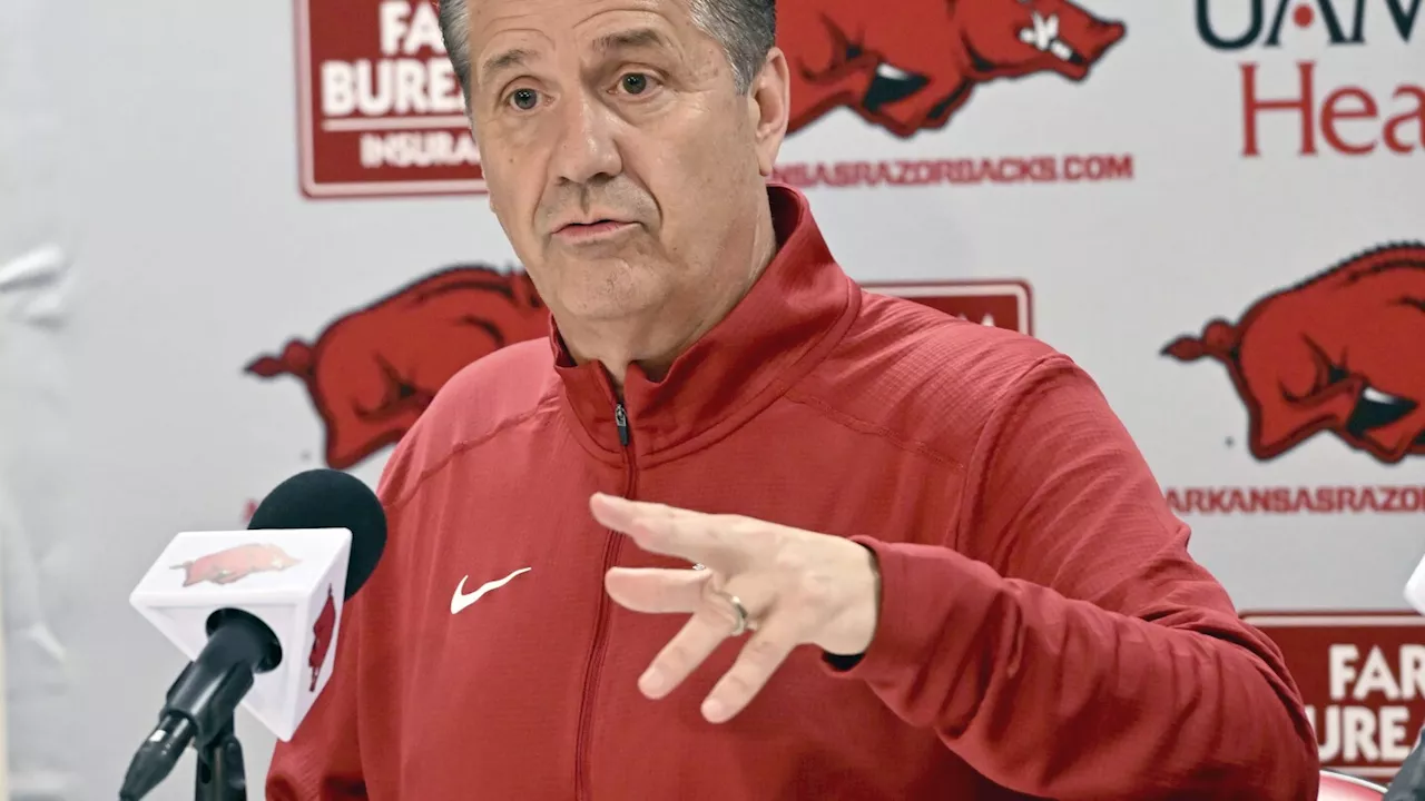 Arkansas and coach John Calipari will face former team at Kentucky in SEC next season