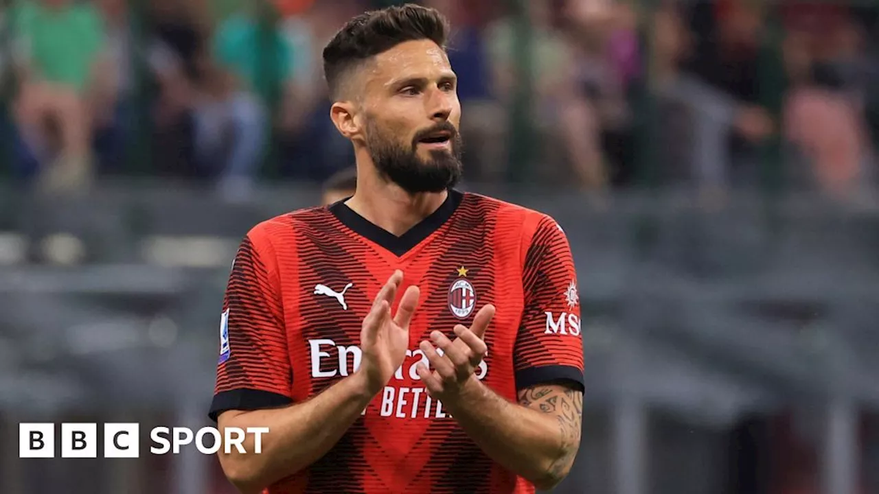 Olivier Giroud to leave AC Milan this summer and move to MLS