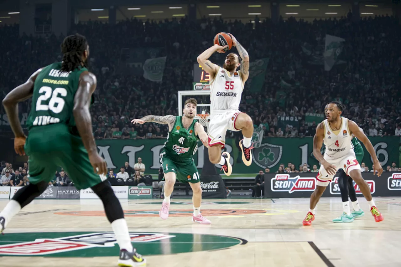 Mathias Lessort et Mike James dans le cinq idéal de la saison d’EuroLeague