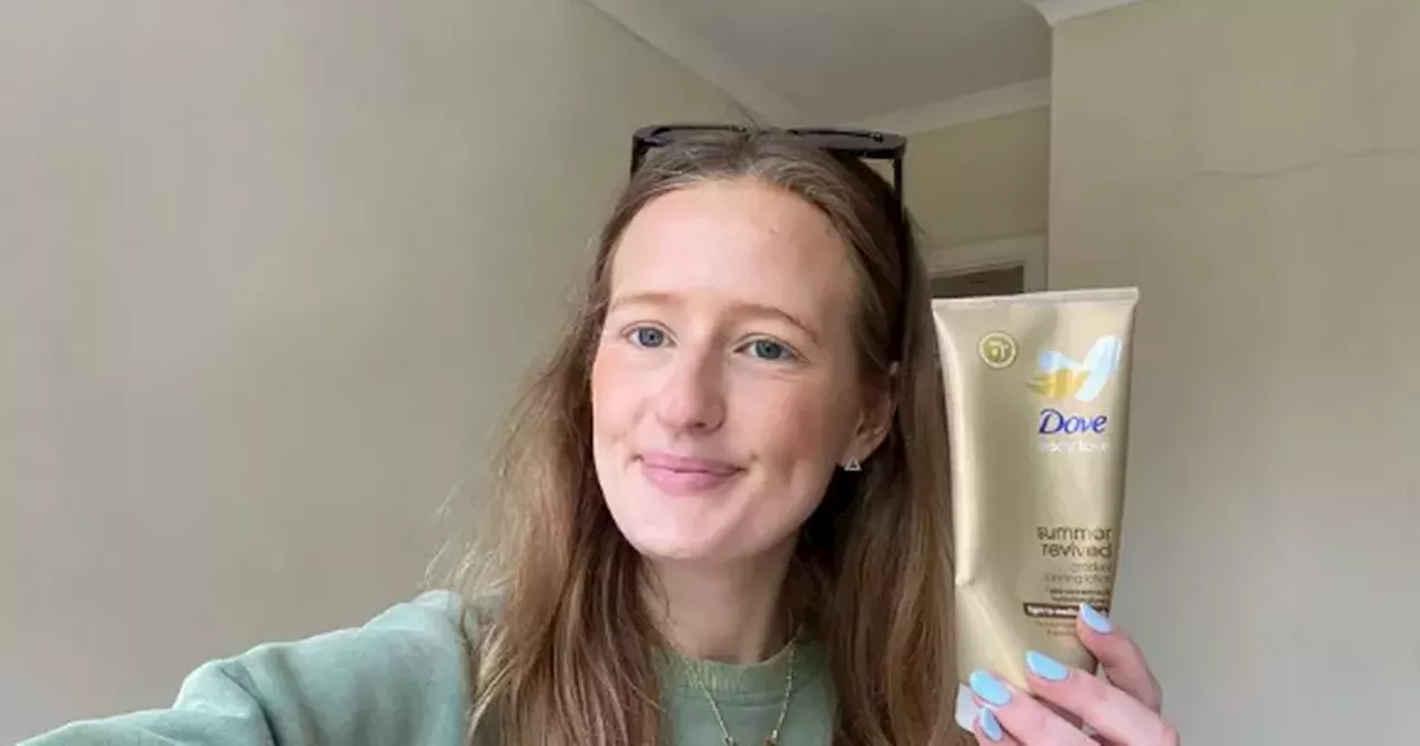 'I tried the viral £4 Amazon gradual-tan for a week and it's so good'