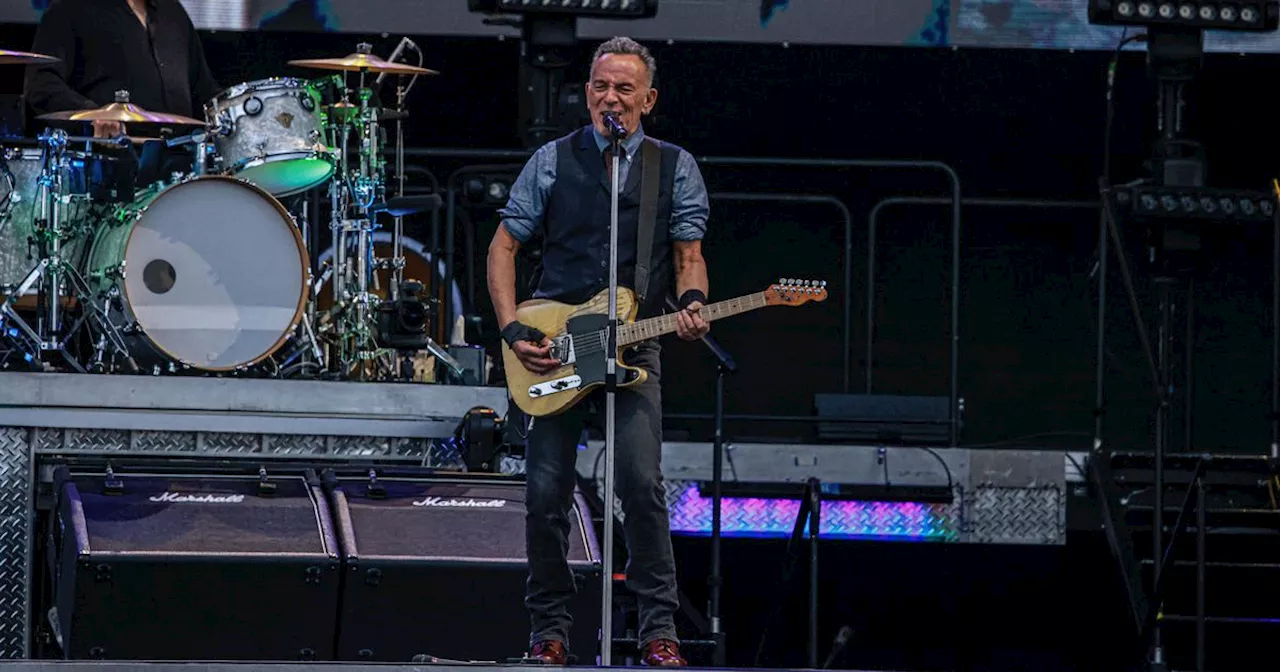 Watch: Bruce Springsteen pays tribute to Shane MacGowan as he opens Irish gig