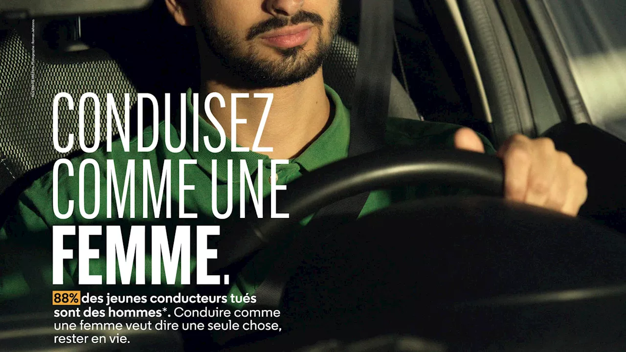 'Conduisez comme une femme': lancement d'une nouvelle campagne de sécurité routière