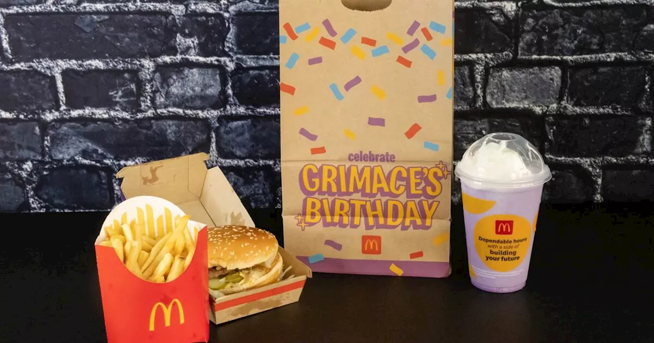 McDonald's is launching the viral sensation Grimace Shake across Canada