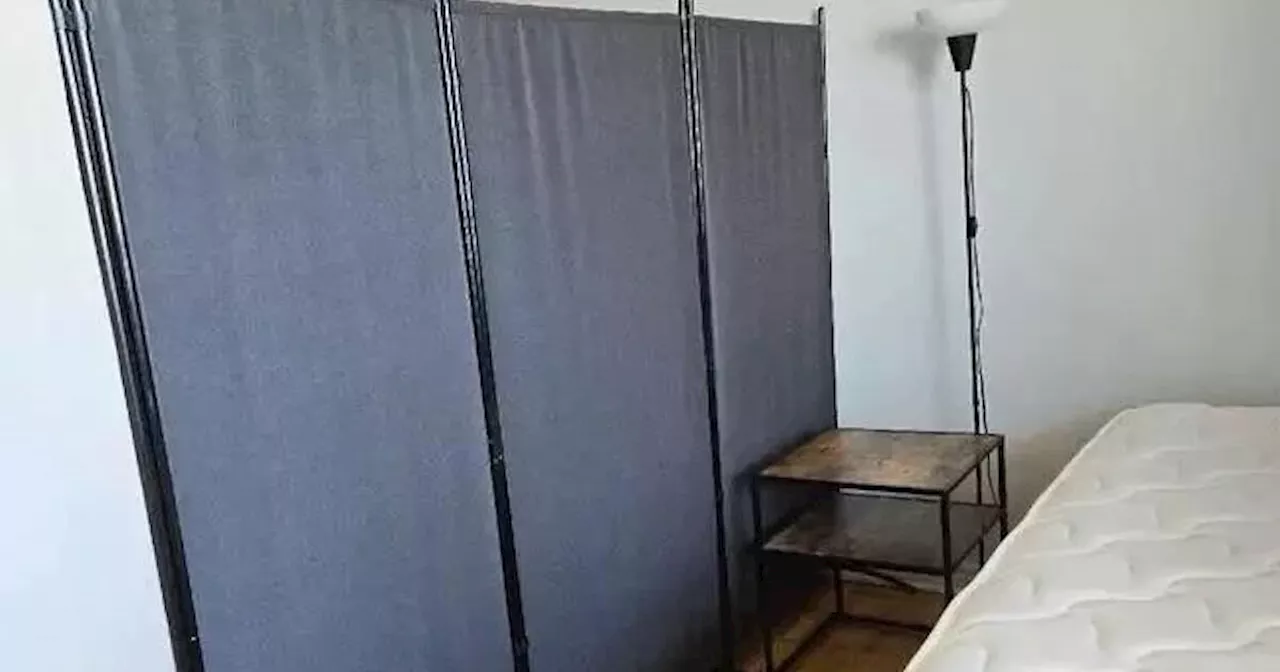 Someone in Toronto is renting out a makeshift room in their apartment for $800 a month